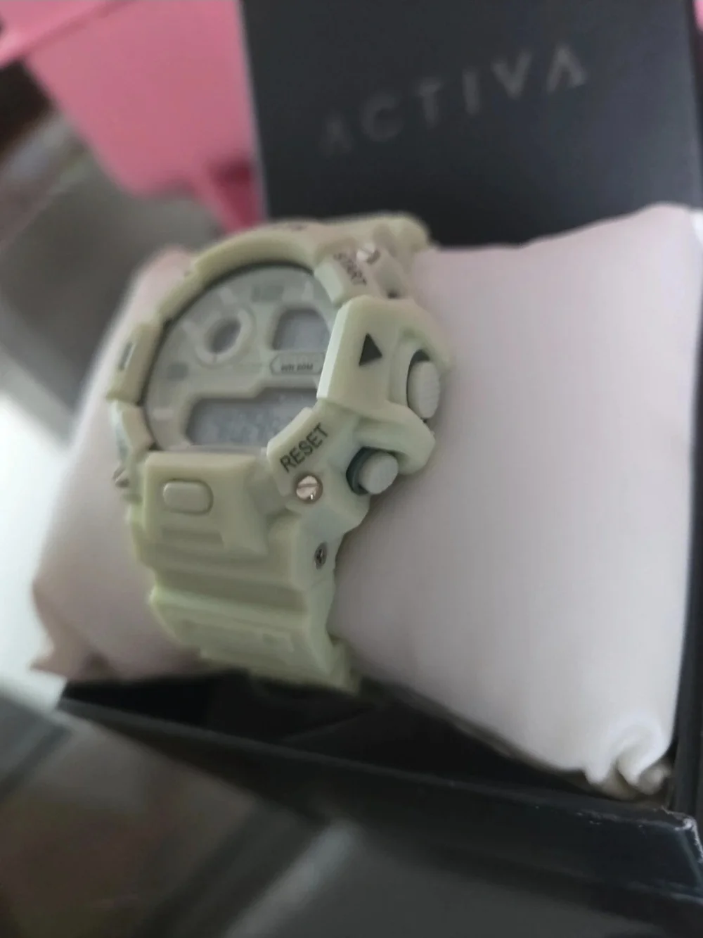 ACW532-004 Activa X Invicta Digital Essentials Unisex Mint Green 42mm
